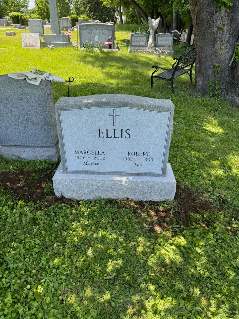 Granite Upright Headstone hand-carved by Granite Upright Memorials in NJ — image 4